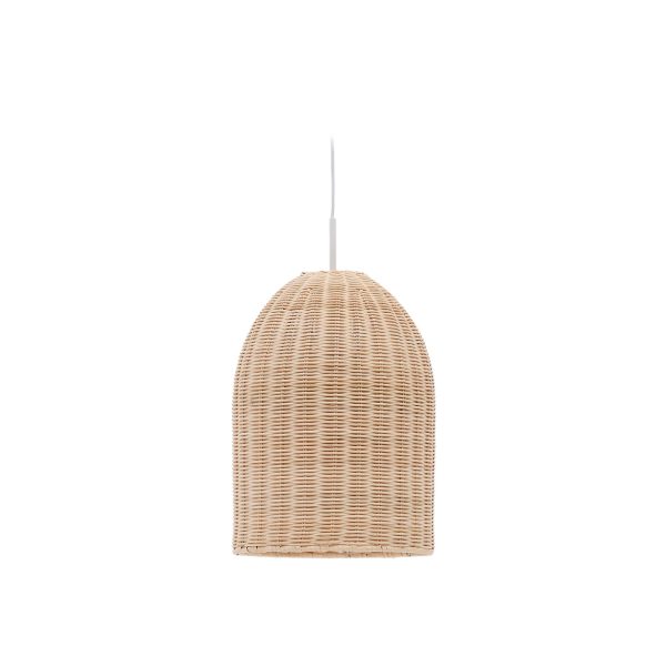 LAFORMA Druciana rattan loftslampeskærm i naturlig finish, Ã 25 cm